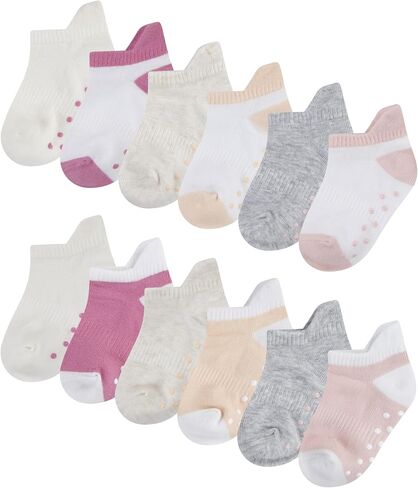 Huggies 12-Pack Lightweight Ankle Gripper Socks in Kuwait