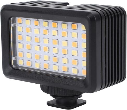 Yoidesu Diving High Power Dimmable LED Video Light for Action Camera, Underwater Photography Fill with Cold Shoe & 1/4in Adapter, 130ft Camera Lighting for in Kuwait