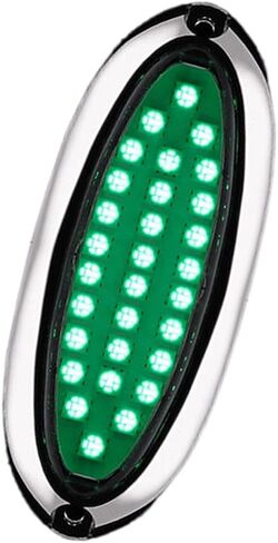 Stainless Marine Underwater Light Elliptical Streamlined Body for Reduced Drag Featuring High Brightness LEDs White Yacht Light in Kuwait