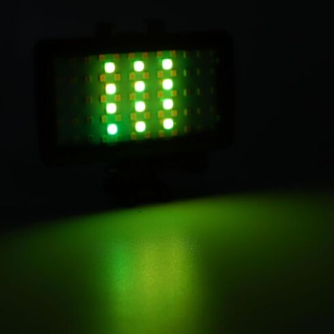 Naroote Underwater Photography Light, RGB Dive Light 5000-6000K Color Temperature, Water Proof 40m Diving Lights with 3000mAh Battery, Ideal for Diving Videography in Kuwait