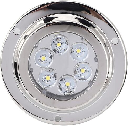 Underwater White Light, Marine LED Boat Light, IP68 Yacht Underwater Light with 18W High - Power LEDs, Stainless Steel 316 Housing for Boats and Yachts in Kuwait