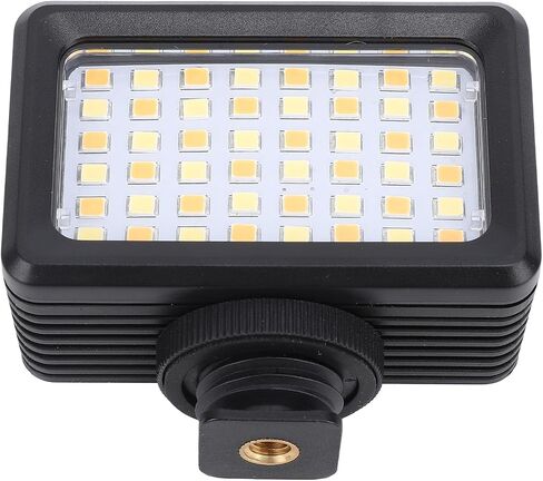 Diyeeni Diving Light High Power Dimmable 40m LED Video Light for Action Camera, Underwater Photography Fill with Cold Shoe 1/4inch Adapter, 130ft Camera in Kuwait