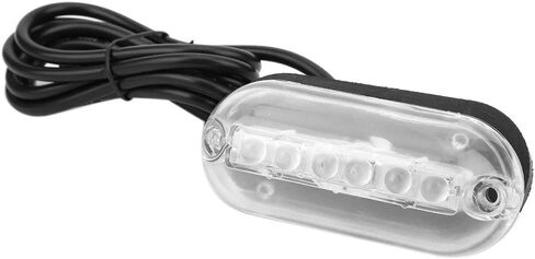 Marine Boat Yacht Background Light, DC12V 3W LED Underwater Light with Ultra High Brightness Red for Night Fishing (Blue) in Kuwait