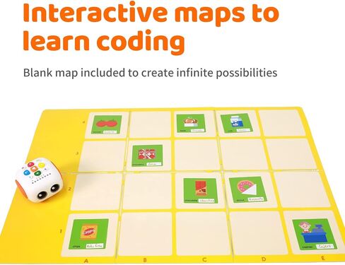 TaleBot Pro Coding Robot for Kids 3-5, Screen-Free STEM Toy | Screen-Free Coding Robot Teaches Toddlers Early Programming, Interactive STEM Learning for Pre-K & Homeschool, Ages 3-5 in Kuwait
