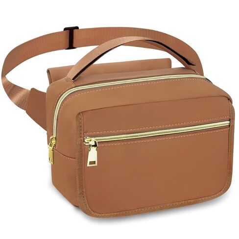 printe Small Diaper Bag with Portable Changing Pad, Crossbody Diaper Pack with Wipes Pocket, Women Waist Bag for Travel (Olive Green, Large) in Kuwait