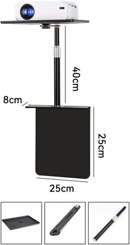 Stand Adjustable Metal Tripod Stand Stable Base Organizer Stand Sturdy Mount Holder Suitable for Home, Ballhead in Kuwait
