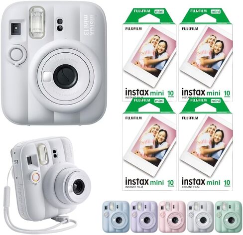 FUJIFILM instax mini 13 Instant Film Camera (Dreamy Purple w/ 40 Sheets Mini Film) in Kuwait