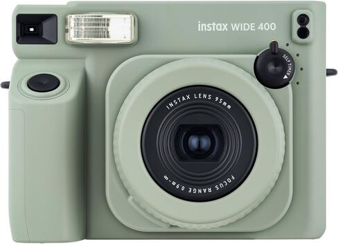 FUJIFILM INSTAX Wide 400 Instant Camera 40-Sheet Power Bundle | For Parties, Events & Instant Photos | Includes Battery Charger, Camera Bag, Cleaning Kit in Kuwait