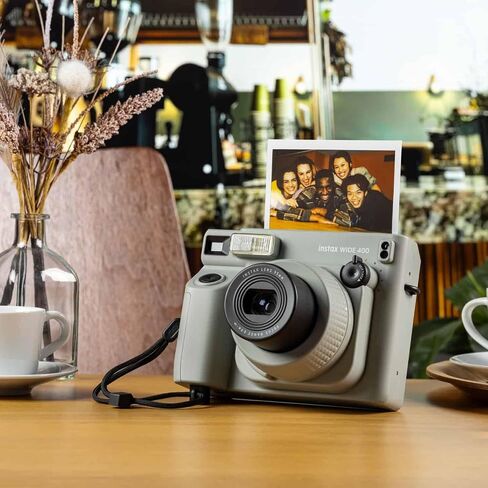 FUJIFILM INSTAX Wide 400 Instant Camera 40-Sheet Power Bundle | For Parties, Events & Instant Photos | Includes Battery Charger, Camera Bag, Cleaning Kit in Kuwait