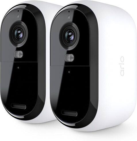 Arlo VMC3250-100NAR Essential 2nd Gen 2K, 2-cam, White - Certified Refurbished in Kuwait