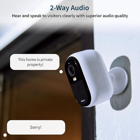Arlo VMC3250-100NAR Essential 2nd Gen 2K, 2-cam, White - Certified Refurbished in Kuwait