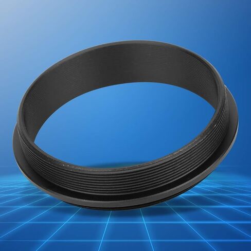 M48 - M48 Male to Male Adapter Ring, Aluminum Alloy Black Threaded Coupler, 48mm with 0.75mm Pitch, Light - Extinction Inner Wall for Camera Lens Accessories in Kuwait