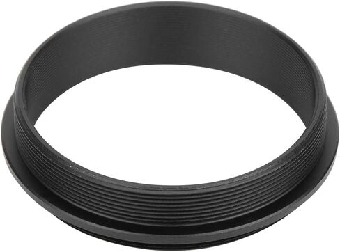 M48 - M48 Male to Male Adapter Ring, Aluminum Alloy Black Threaded Coupler, 48mm with 0.75mm Pitch, Light - Extinction Inner Wall for Camera Lens Accessories in Kuwait