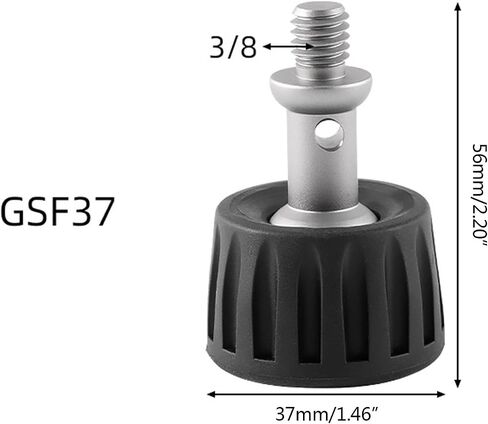 Tripod Rubber Feet Monopod Foot Pad 3/8 Inch Screw Port Photography Accessory for Camera Tripod Monopod in Kuwait