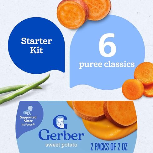 Gerber My First Fruits and Veggies Starter Kit Variety Pack (Variety Pack) in Kuwait