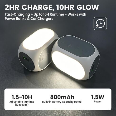 Magnetic Fill Light for DJI Osmo Pocket 3 & Xtra Muse, 800mAh | High CRI95, 3000K-6500K Adjustable Color Temperature, 10 Brightness Levels & 3 Lighting Modes, LED Light for Phone Camera in Kuwait