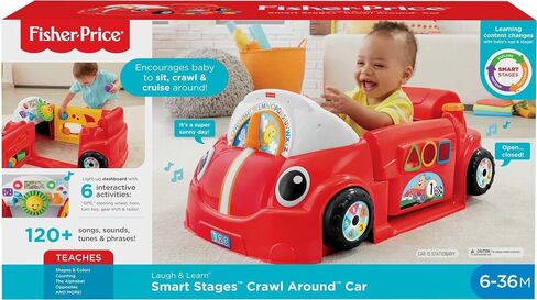Fisher-Price Laugh & Learn Crawl Around Car in Kuwait