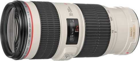 Canon EF 70-200mm f/4L IS USM Lens Bundle | L-Series Telephoto Zoom with Constant f/4 Aperture, Optical Image Stabilization & Fast Ring-Type USM AF | For Travel & Sports (1258B002) + Filter Kit + More in Kuwait