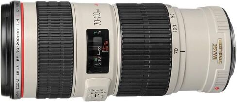 Canon EF 70-200mm f/4L IS USM Lens Bundle | L-Series Telephoto Zoom with Constant f/4 Aperture, Optical Image Stabilization & Fast Ring-Type USM AF | For Travel & Sports (1258B002) + Filter Kit + More in Kuwait