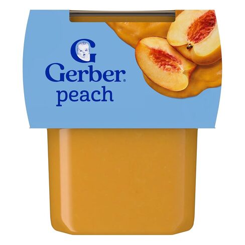 Gerber Stage 2 Baby Food, Pear Puree Tub, No Artificial Colors or Flavors, Baby Puree, 16-Pack in Kuwait