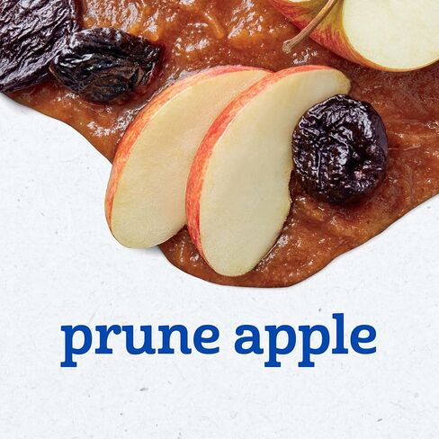 Gerber Stage 2 Prune Apple Puree Baby Food, 4 Oz, 16 Pack | Stage 2 baby food; prune apple puree tubs; 16 x 4 oz in Kuwait