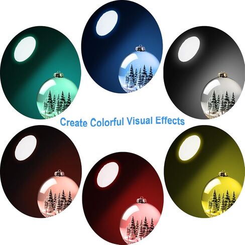 Cosmos 6 Pcs Standard Reflector Diffuser Cover 7" / 18cm Soft Cloth Diffuser Light Cover Reflector Cover for Photography Video Studio Standard Strobe Reflector Flash Light (6 Colors) in Kuwait