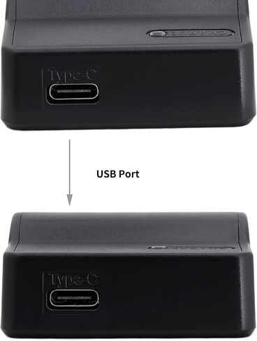Norifon EN-EL8 USB Charger for Nikon Coolpix S52c, P1, P2, S1, S2, S3 | Compaitible with Nikon Coolpix S5, S50, S50c, S51, S51c, S52, S6, S7, S7c, S8, S9 Camera in Kuwait