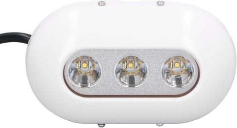 Mingzhe IP68 Underwater Boat Light 3 LED Floodlight Design 460LM Bright White for Yachts and Boats Stainless Steel Material in Kuwait
