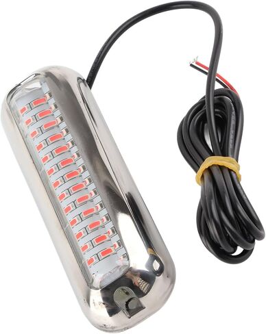 Mingzhe Marine Light IP68 42 LED Underwater Lights Attractive White Brightness for Boats and Yachts (Red) in Kuwait
