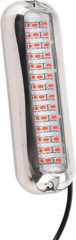 Mingzhe Marine Light IP68 42 LED Underwater Lights Attractive White Brightness for Boats and Yachts (Red) in Kuwait