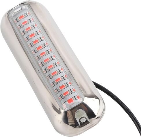 Mingzhe Marine Light IP68 42 LED Underwater Lights Attractive White Brightness for Boats and Yachts (Red) in Kuwait