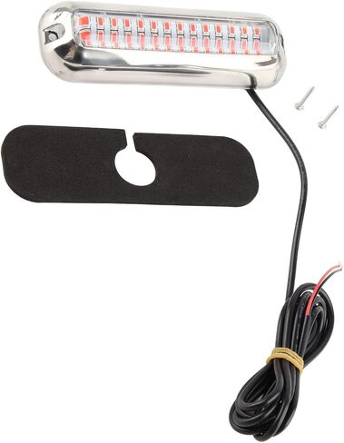 Mingzhe Marine Light IP68 42 LED Underwater Lights Attractive White Brightness for Boats and Yachts (Red) in Kuwait