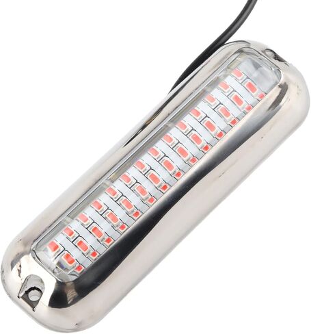 Mingzhe Marine Light IP68 42 LED Underwater Lights Attractive White Brightness for Boats and Yachts (Red) in Kuwait