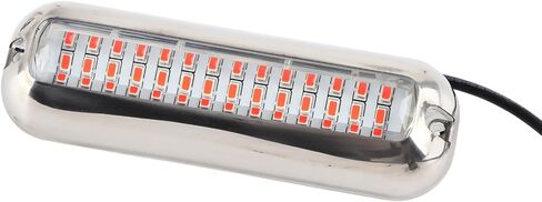 Mingzhe Marine Light IP68 42 LED Underwater Lights Attractive White Brightness for Boats and Yachts (Red) in Kuwait