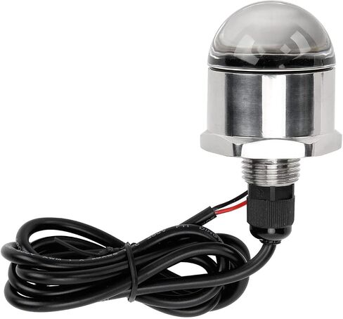 12V Blue 9LED Drain Plug Light 1200lm 1/2in NPT Thread Underwater Lamp for Marine Boat Yacht in Kuwait