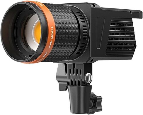 40W COB 3000K-6500K Dual Color Temperature RA90+ with 5X Brightness Lens Adjustable Focus Remote Control for Hair Lighting Product Photography Live Streaming in Kuwait