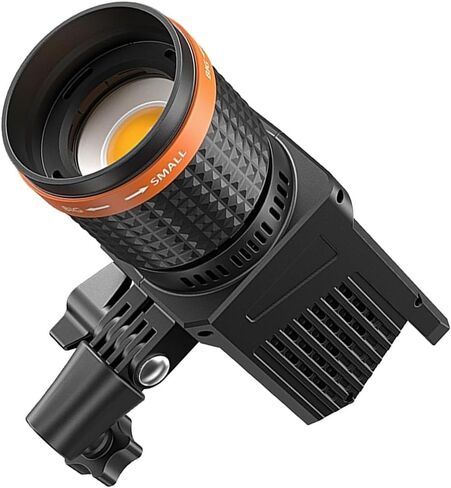 40W COB 3000K-6500K Dual Color Temperature RA90+ with 5X Brightness Lens Adjustable Focus Remote Control for Hair Lighting Product Photography Live Streaming in Kuwait