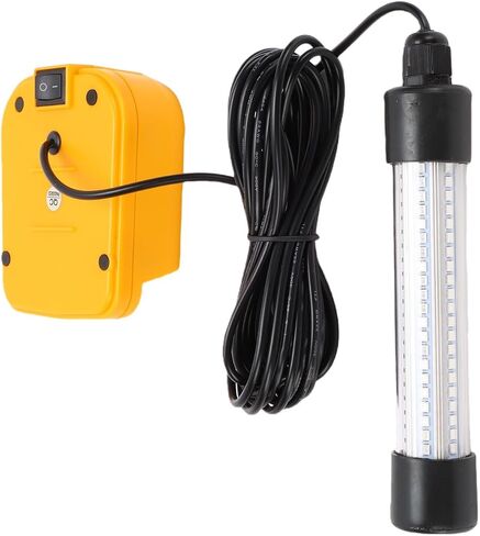 AUNMAS 13W Submersible Fishing Light 1300lm Green LED Underwater Light IP68 with 360 Beam USB Power Bank for Night Fishing Docks Boats Kayaks in Kuwait