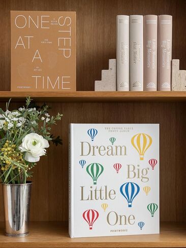 Printworks Dream Big Little One Baby Album, Beige - 64-Page Keepsake in Kuwait