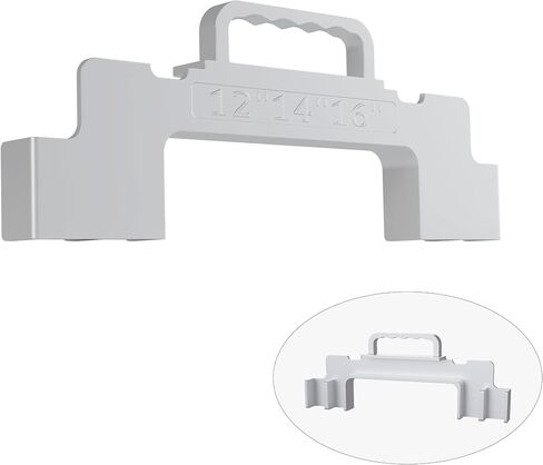 3 in 1 Framing Tools, 12", 14", 16" On-Center Layout Framing Spacing Tool. | Cast Aluminum Layout Jig for Walls, Roofs, Floors, Ladders, and Decks. in Kuwait