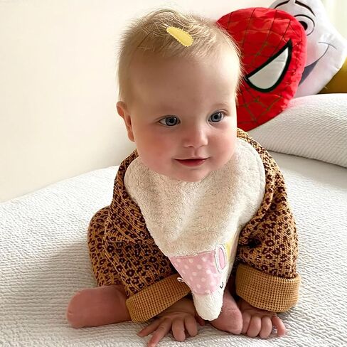 40PCS Snap Hair Clips Flower Pattern Fine Hair 1.5inches Wrapped Mini Clip | Floral pattern wrapped snap clips for infant toddlers 20 colors small clips baby hair clips tiny hair clips in Kuwait