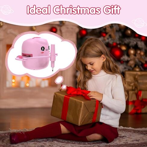 Drawing Robot for Kids, Voice Interactive Educational Drawing Robot, Montessori Painting Learning Toys with 150 Cards, Christmas Birthday Party Gift for 3 4 5 6 7 8 Years Old Girls Boys in Kuwait