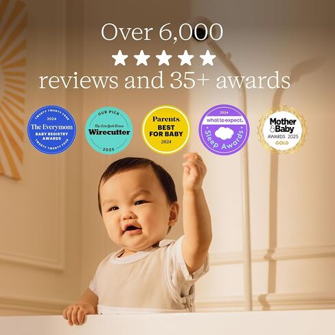 Nanit Nursery Bundle Smart Baby Video Monitor w/Wall Mount -1080p- White | 1080p HD Wi-Fi camera, sleep tracking, two-way audio, night vision, motion & cry notifications, monitoring in Kuwait