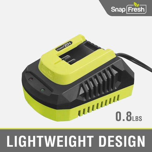 SnapFresh 20V Battery Charger, (Not Compatible with Other Brands) BBT-XH20V | UL Certificated, ONLY for SnapFresh 20V Batteries, Compatible with BBT-DC20A/BBT-DC40A//BBT-DC50A/BBT-DC60A, Wall-mounted in Kuwait