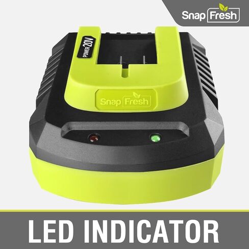 SnapFresh 20V Battery Charger, (Not Compatible with Other Brands) BBT-XH20V | UL Certificated, ONLY for SnapFresh 20V Batteries, Compatible with BBT-DC20A/BBT-DC40A//BBT-DC50A/BBT-DC60A, Wall-mounted in Kuwait
