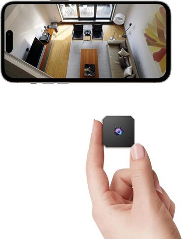 Mini Spy Camera Wireless 2026 HD Hidden Camera Small Home Security WiFi 1080P Micro Nanny Cam with Motion Detection Cloud & SD Storage Night Vision Tiny Cameras for Baby Office Indoor Outdoor in Kuwait