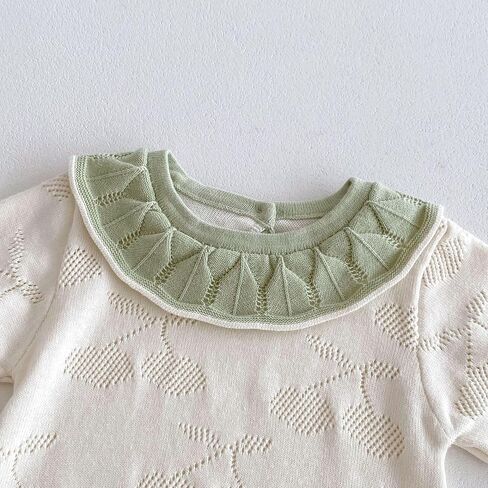 Baby Girls Rompers 242H01 (Beige, 3-6 Months) 242H01-M-66 in Kuwait