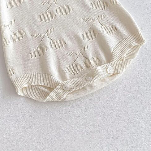Baby Girls Rompers 242H01 (Beige, 3-6 Months) 242H01-M-66 in Kuwait
