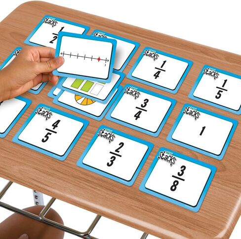 EAI Education Math Stacks Fraction Equivalence Game: Grades 3-5 in Kuwait