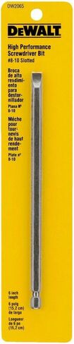 DEWALT DW2065#8 Slotted 6-Inch Power Bit, Silver (Pack of 3) in Kuwait